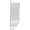 Ekena Millwork Rams Head Architectural Grade PVC Pediment (Urn Ships Unattached in Box), 38"W x 9-1/2"H x 2-3/4"P PEDPS038X095RHP00 - alternate 2